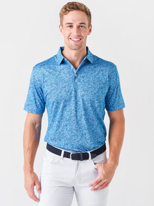 Peter Millar Crown Sport Men's Jackie Performance Jersey Polo