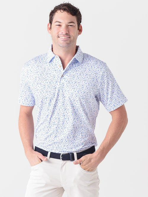 Peter Millar Crown Sport Men's Sawyer Performance Jersey Polo
