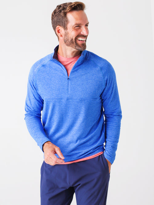 Peter Millar Active Men's Apollo Performance Quarter-Zip Pullover