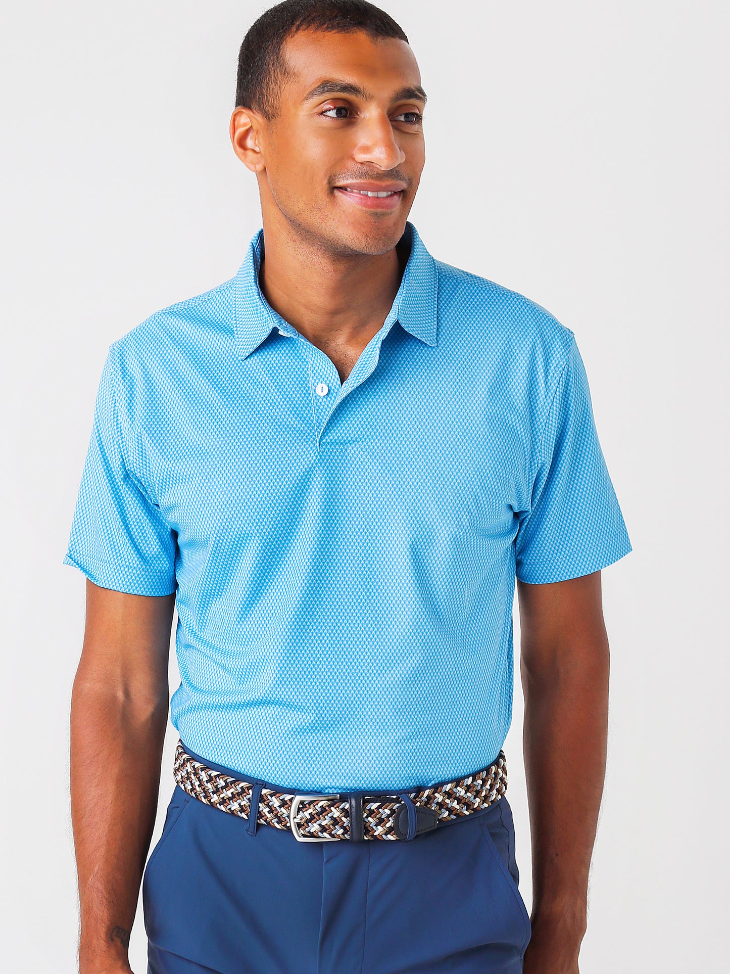 Peter Millar Crown Crafted Men's Spanish Performance Jersey Polo