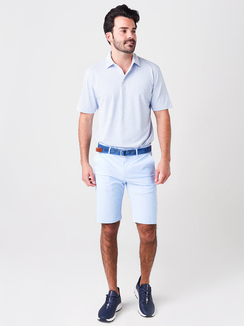 Peter Millar Crown Sport Men's Grace Performance Mesh Polo