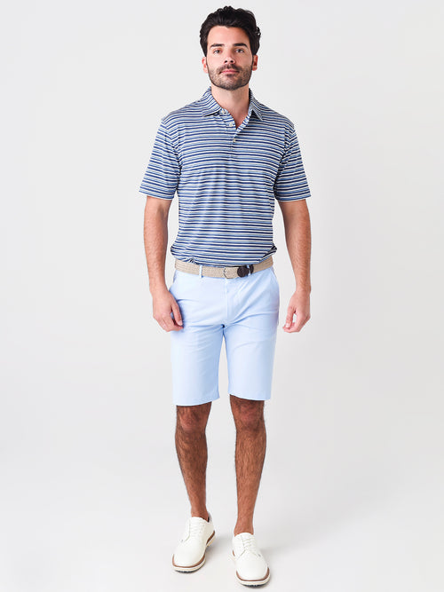 Peter Millar Crown Sport Men's James Performance Mesh Polo