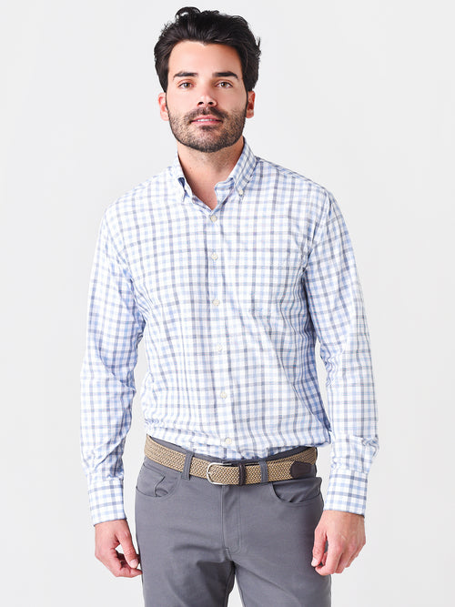 Peter Millar Crown Sport Men's Performance Poplin Barrie Sport