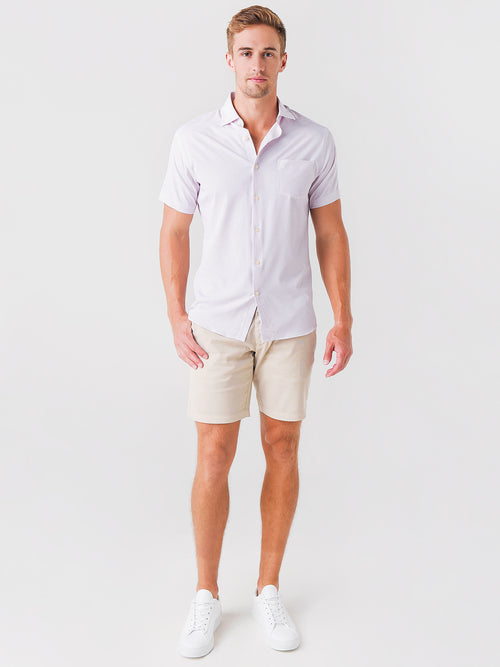Peter Millar Crown Sport Men's Summer Performance Twill Sport Shirt