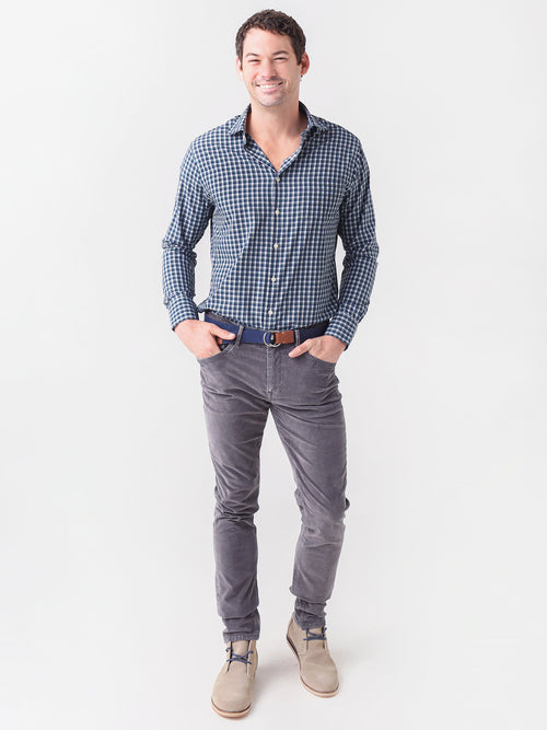 Peter Millar Crown Sport Men's Morden Performance Poplin Sport Short