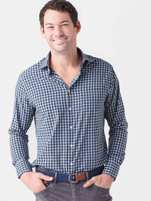 Peter Millar Crown Sport Men's Morden Performance Poplin Sport Short