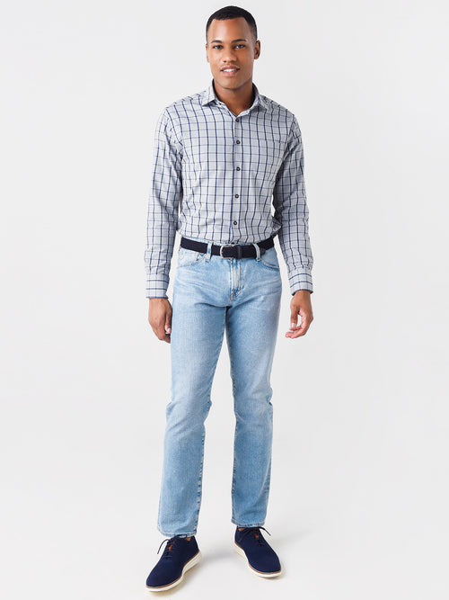 Peter Millar Crown Sport Men's St. Jo Performance Flannel Sport Shirt