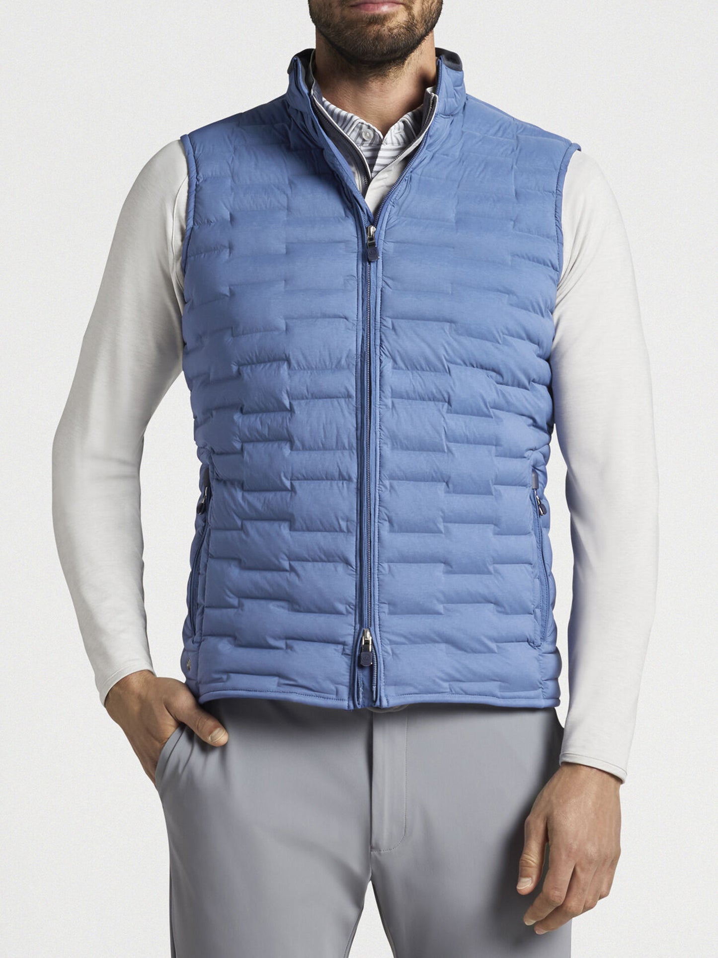 Peter Millar Crown Crafted Blaze Insulated Vest - Saint Bernard