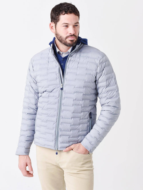Peter Millar Crown Crafted Men's Blaze Insulated Bomber Jacket