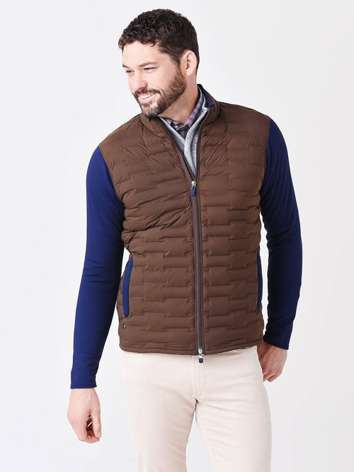 Peter Millar Crown Crafted Men's Blaze Hybrid Cardigan