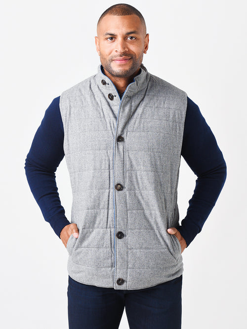 Peter Millar Men's Collection Cerro Reversible Button Vest
