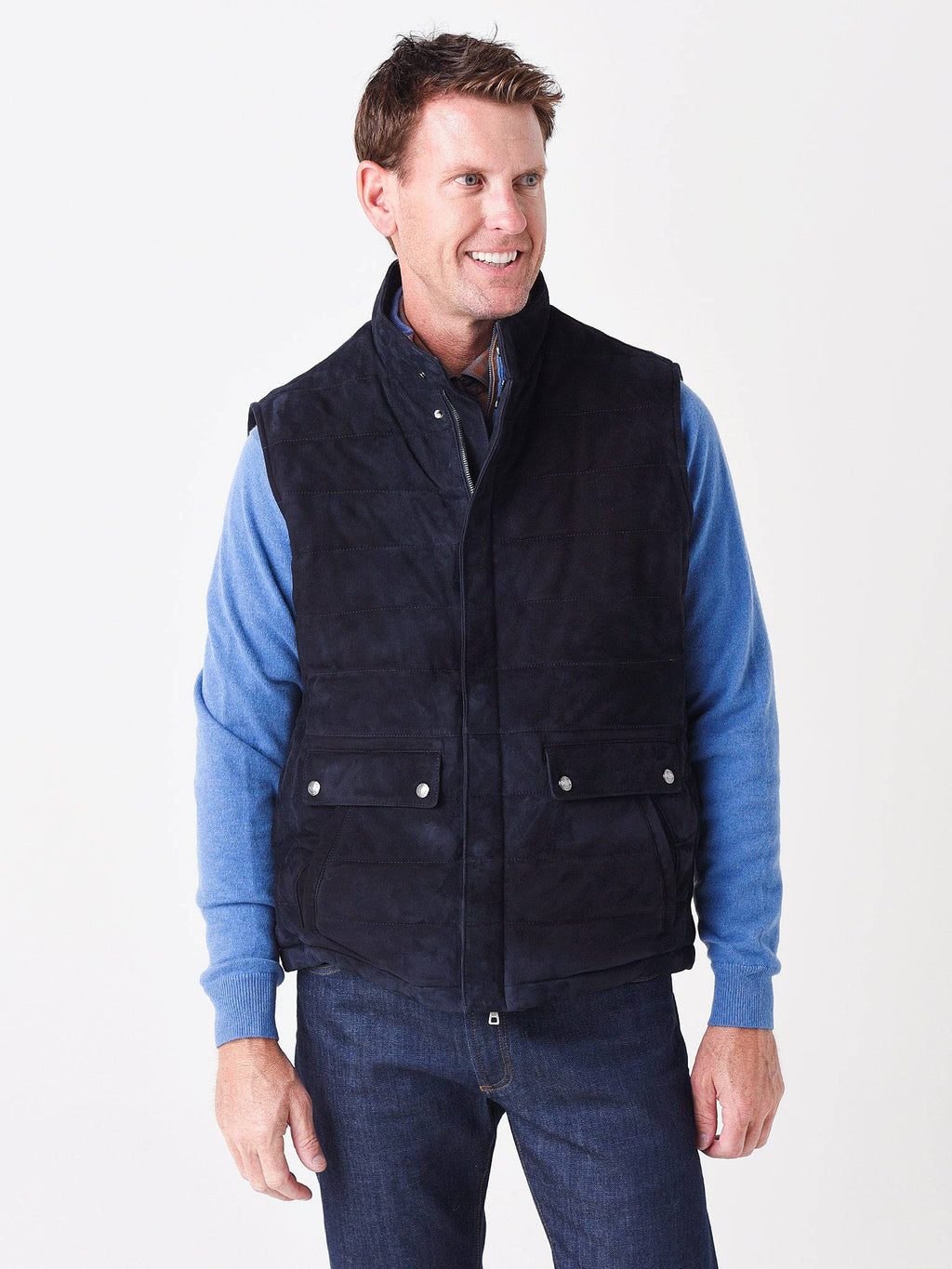 Peter Millar Collection Men's Stable Vest - Saint Bernard