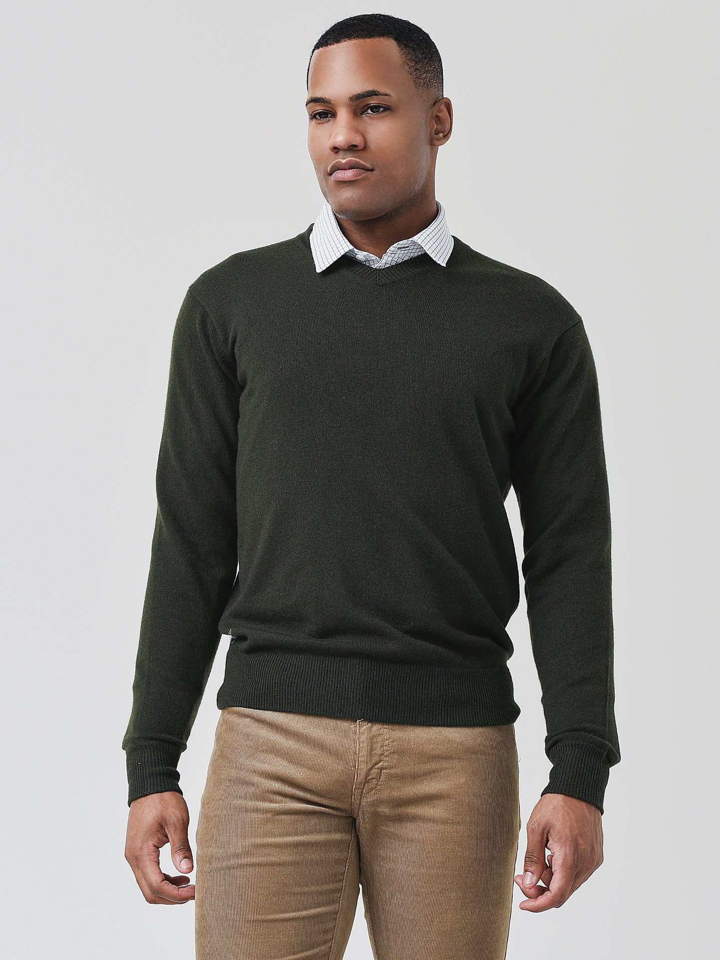 Peter Millar Crown Men's Comfort Cashmere V-Neck Sweater