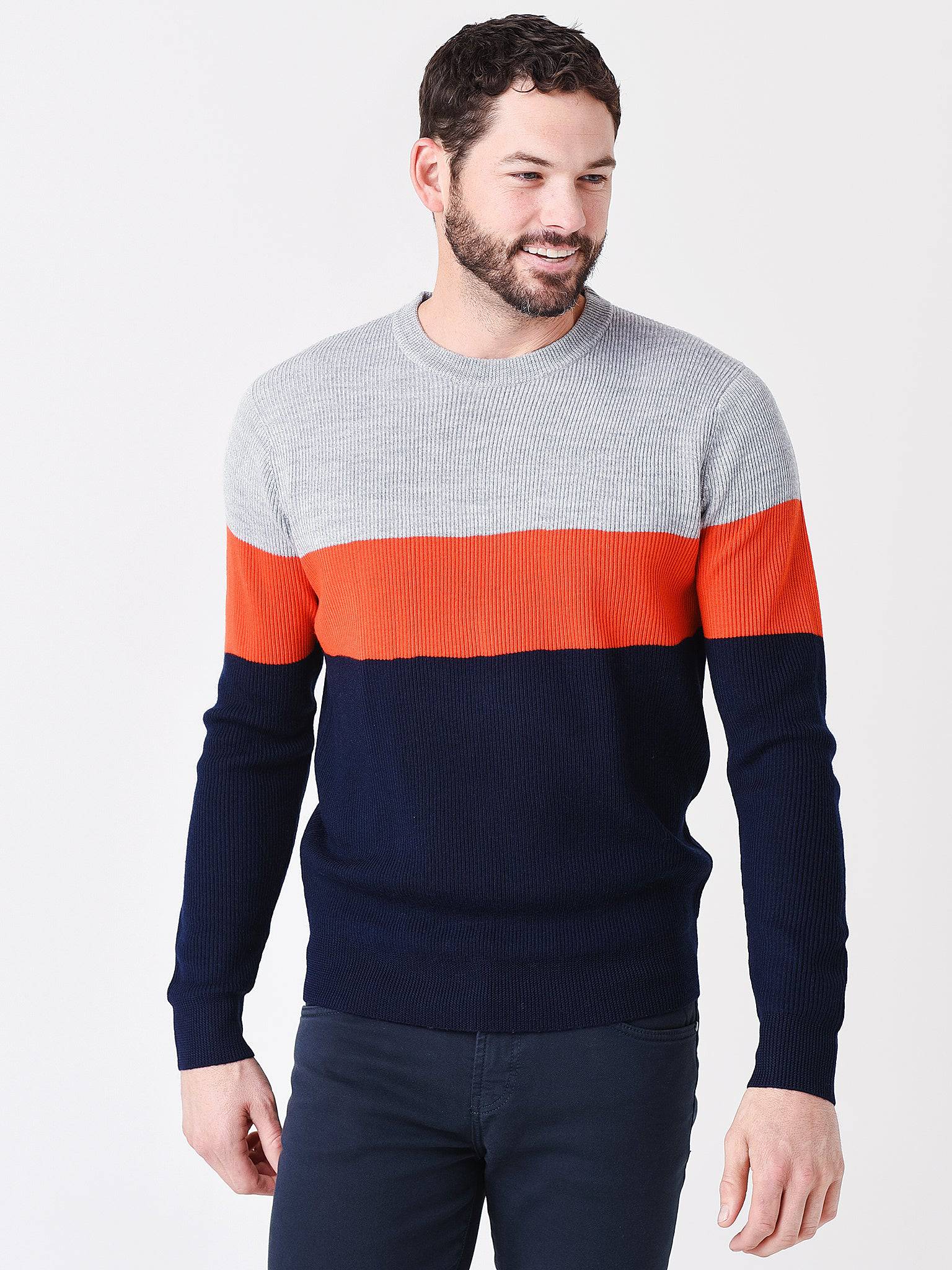 Peter Millar Crown Men's Après Ski Crew Sweater - Saint Bernard
