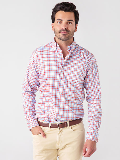 Peter Millar Men's Crown Lite Nelson Cotton-Blend Shirt