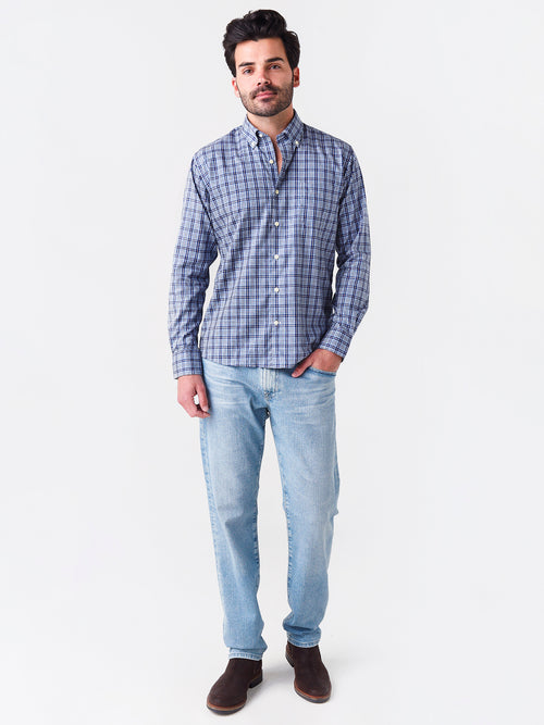 Peter Millar Crown Men's Ease Dawson Cotton Sport Shirt