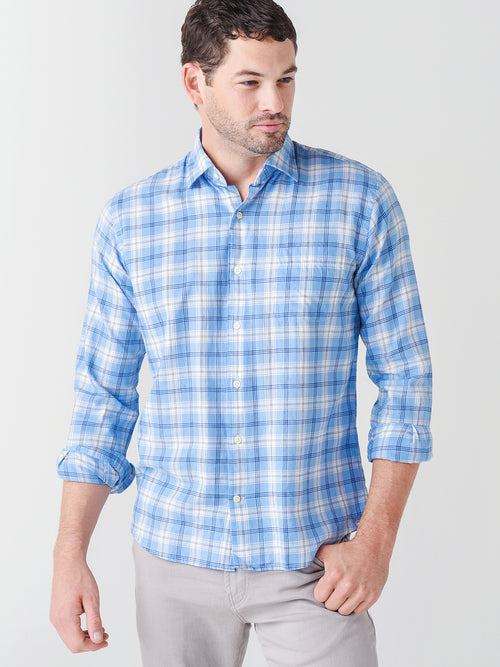 Peter Millar Crown Men's Waterloo Cotton Sport Shirt
