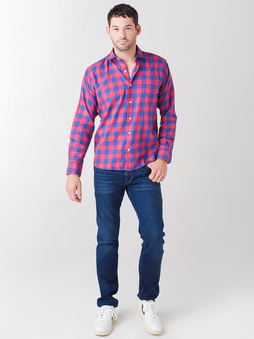 Peter Millar Crown Men's Moose Jaw Cotton Sport Shirt