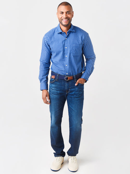 Peter Millar Crown Men's Halton Cotton Sport Shirt