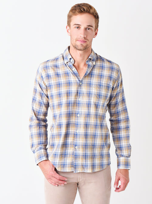Peter Millar Crown Men's Mount Pearl Cotton Sport Shirt
