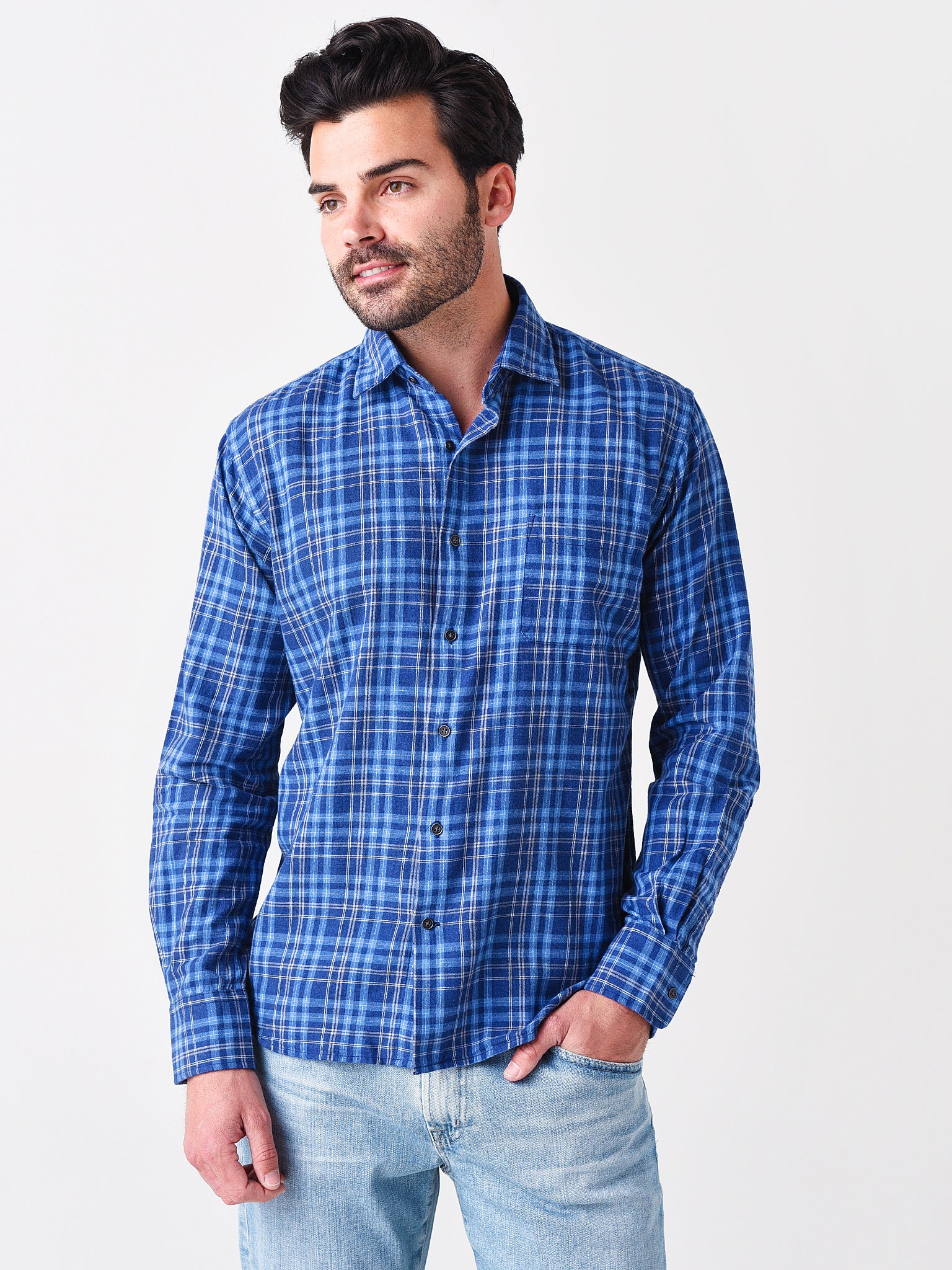 Peter Millar Crown Men's Thetford Mines Cotton Sport Shirt - Saint Bernard