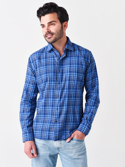 Peter Millar Crown Men's Thetford Mines Cotton Sport Shirt