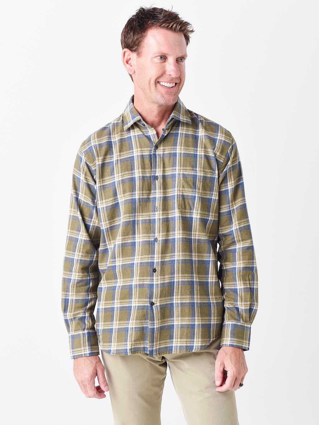 Peter Millar Crown Men's Pointe-Claire Cotton Sport Shirt - Saint Bernard