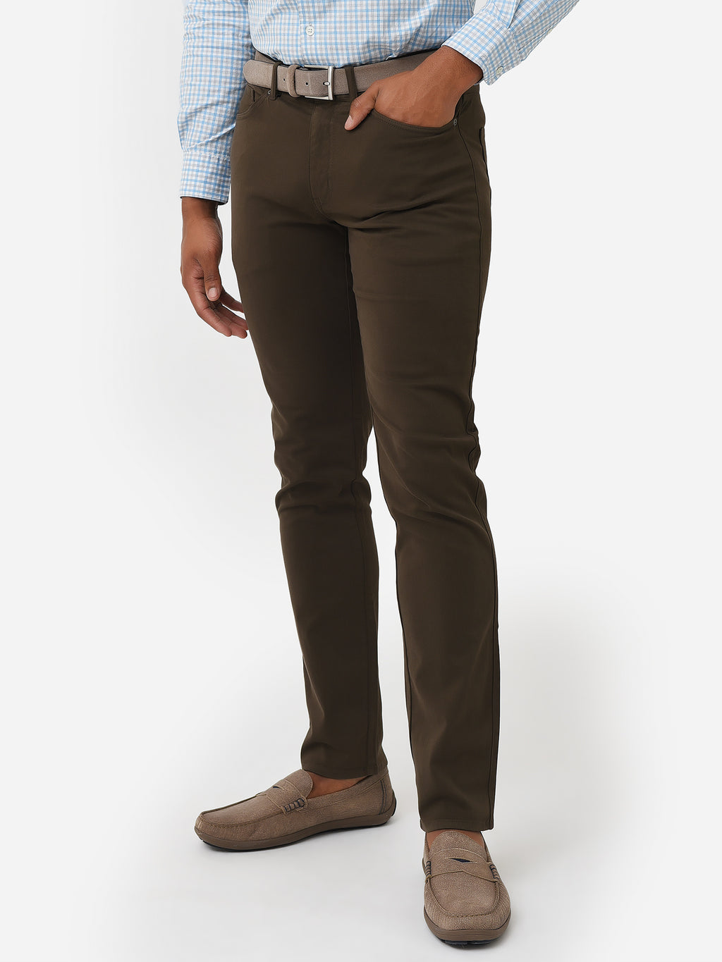 Peter Millar Crown Men's Ultimate Sateen Five-Pocket Pant - Saint Bernard