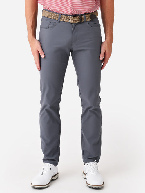 Peter Millar Crown Sport Mens' Brentwood Performance Flannel Five-Pocket Pant