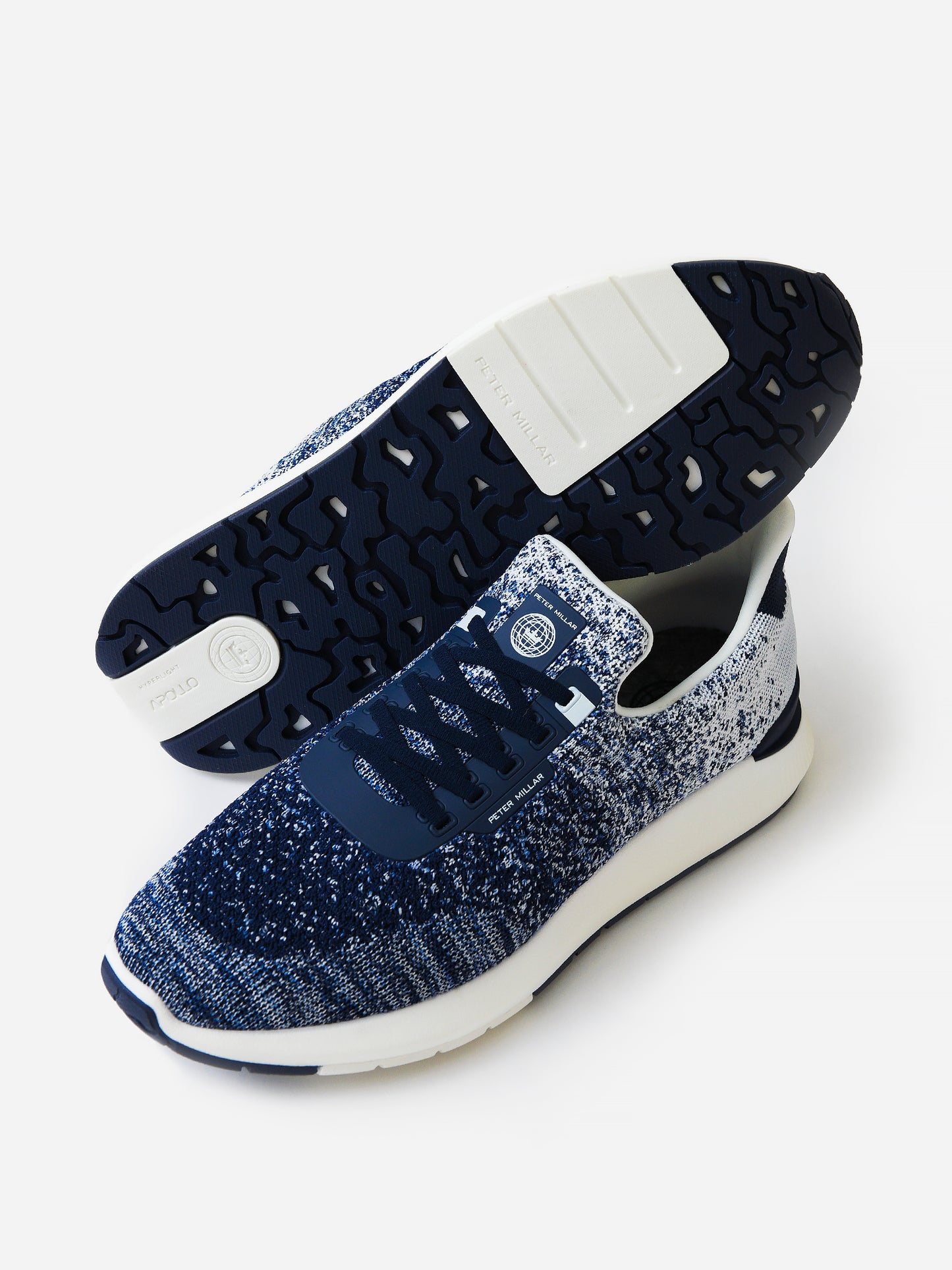 Peter Millar Crown Sport Men's Hyperlight Apollo Sneaker - Saint Bernard