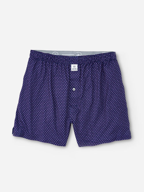 Peter Millar Crown Sport Men's Pint Night Performance Boxer Short