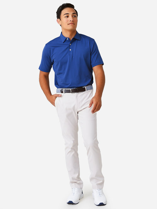 Peter Millar Crown Sport Men's Solid Performance Jersey Polo