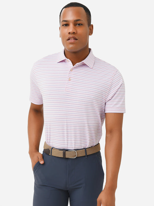 Peter Millar Crown Sport Men's Captain Performance Jersey Polo