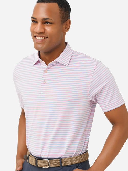 Peter Millar Crown Sport Men's Captain Performance Jersey Polo