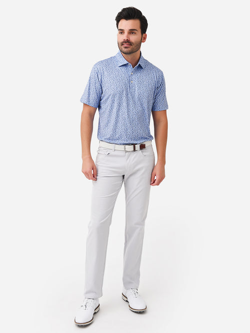 Peter Millar Crown Sport Men's Blackstone Performance Jersey Polo