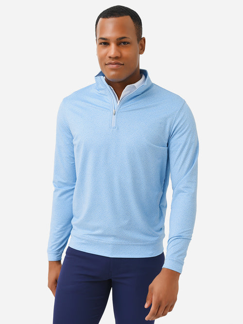 Peter Millar Crown Sport Men's Perth Clubs Performance Quarter-Zip