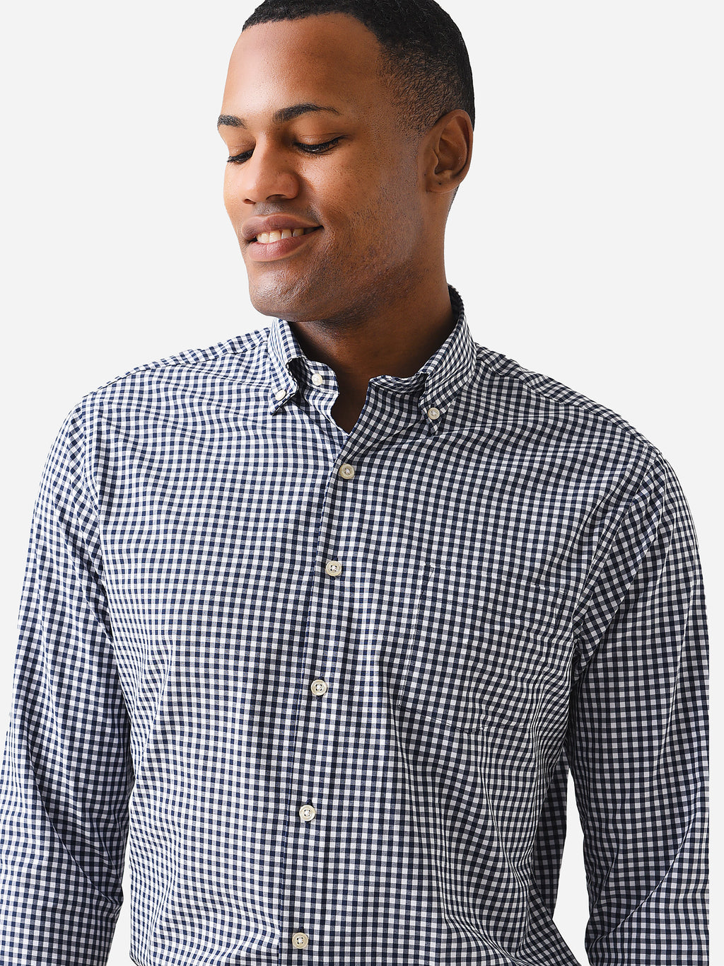 Peter Millar Crown Men's Camley Performance Poplin Sport Shirt - Saint Bernard