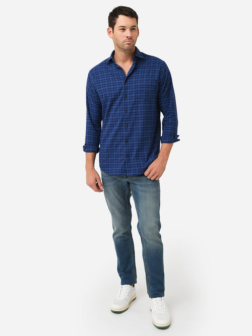 Peter Millar Crown Sport Men's Vannstone Performance Flannel Sport Shirt