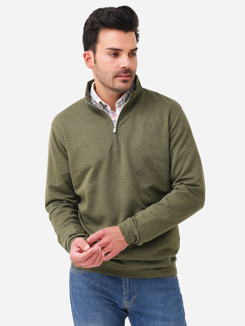 Peter Millar Crown Men's Crown Comfort Interlock Quarter-Zip