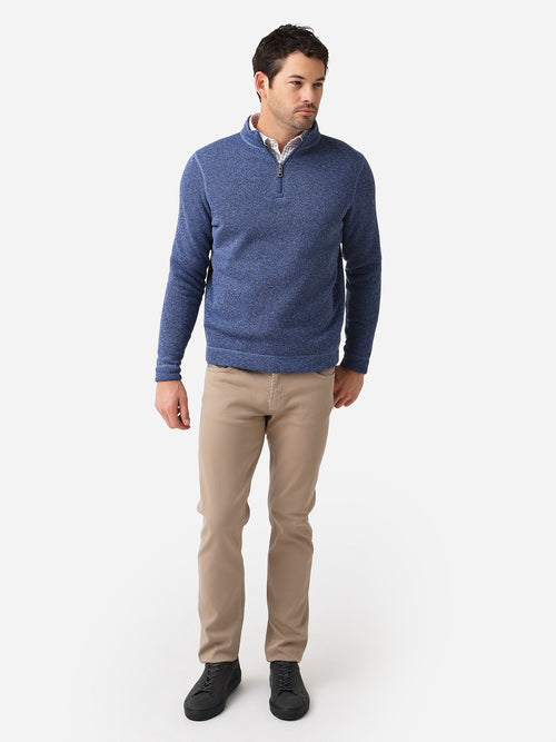 Peter Millar Crown Men's Crown Sweater Fleece Quarter Zip
