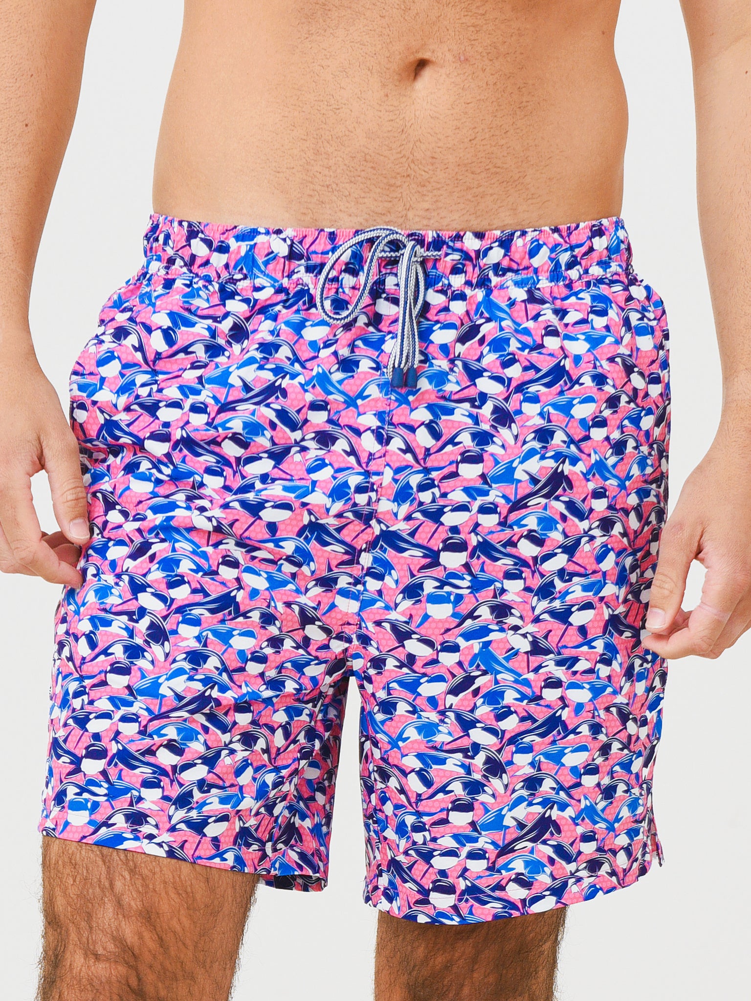 Peter Millar Seaside Men's Liberate William! Swim Trunk - Saint Bernard