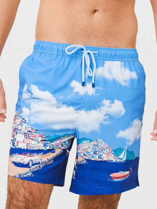 Peter Millar Seaside Men's Road to Riviera Swim Trunk