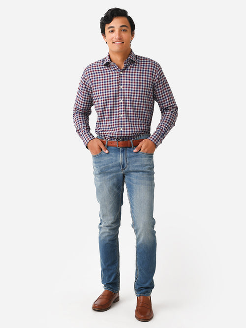 Peter Millar Crown Men's Dunbritton Cotton Sport Shirt