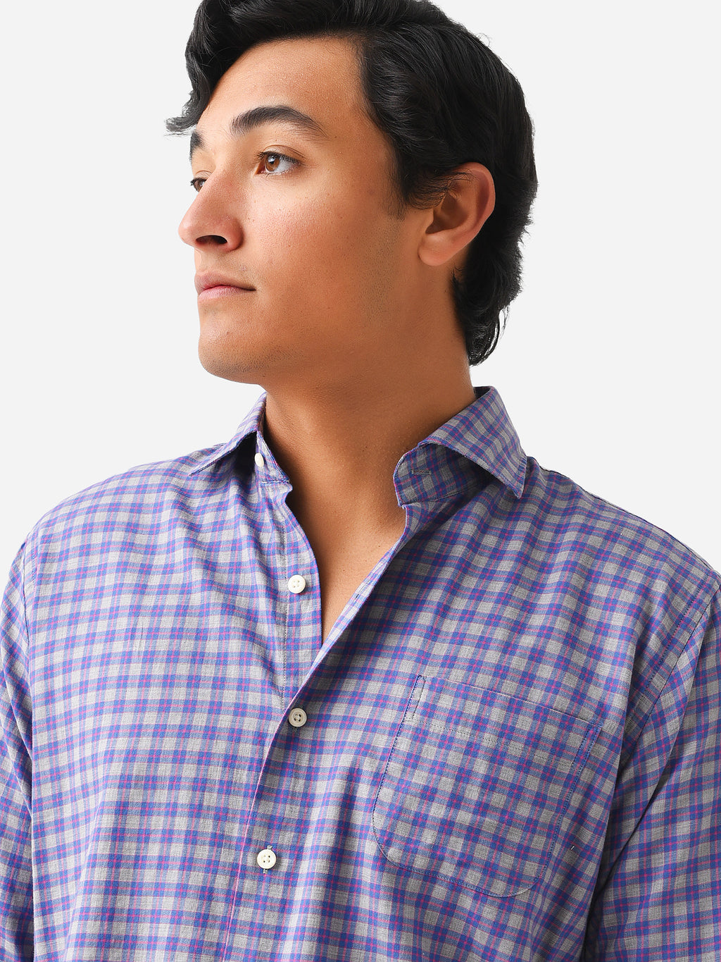 Peter Millar Crown Men's Marrett Cotton Sport Shirt - Saint Bernard
