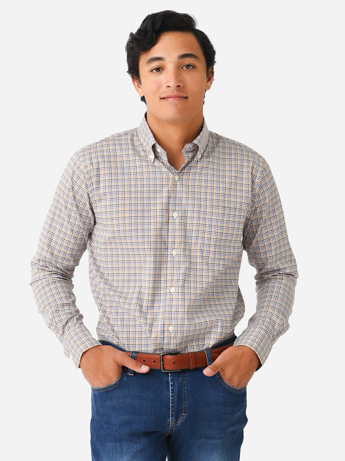 Peter Millar Crown Men's Quinby Crown Lite Cotton-Blend Sport Shirt