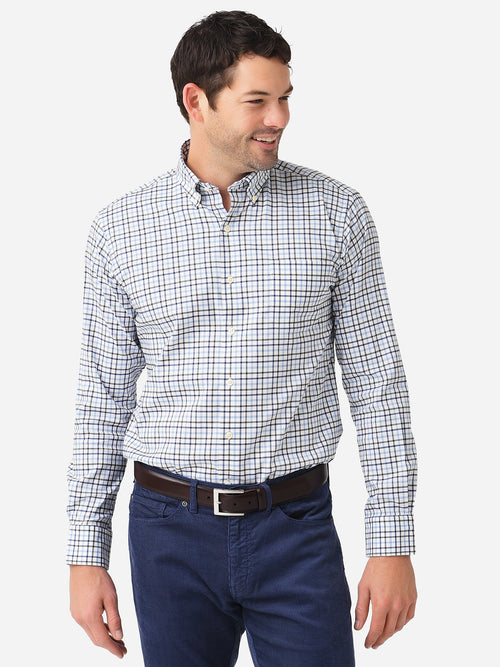 Peter Millar Crown Men's Ryton Crown Lite Cotton-Blend Sport Shirt