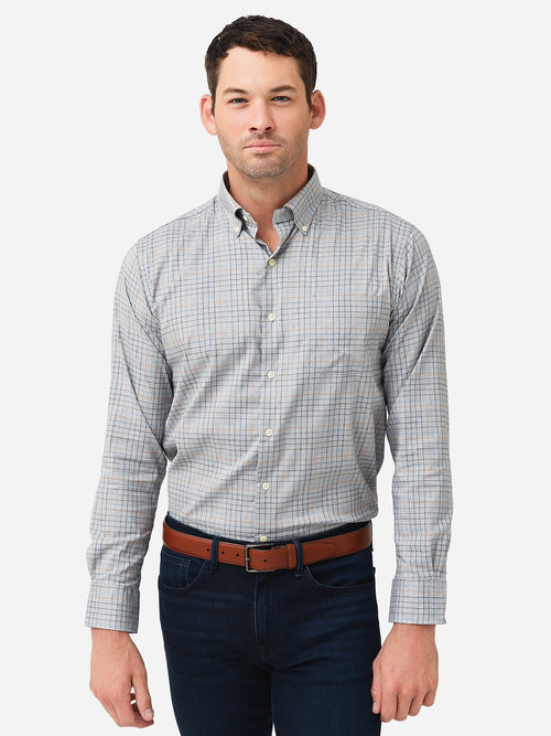 Peter Millar Crown Men's Thacker Crown Lite Cotton-Blend Sport Shirt