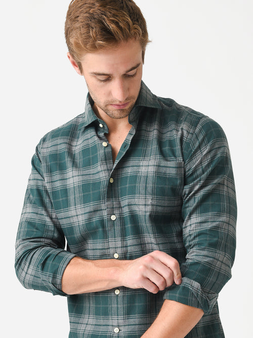 Peter Millar Crown Men's Bantry Autumn Soft Cotton Sport Shirt