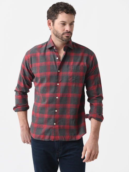 Peter Millar Crown Men's Bellow Autumn Soft Cotton Sport Shirt
