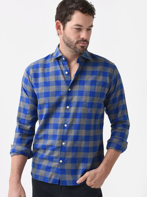 Peter Millar Crown Men's Millhaven Autumn Soft Cotton Sport Shirt